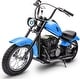 preview thumbnail 5 of 37, Electric Motorcycle for Kids, 24V 250W Kids Electric Dirt Bike, Two Speed Max Up to 14MPH Blue