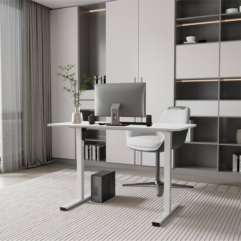 Electric Standing Desk, Adjustable Height, Home Workstation
