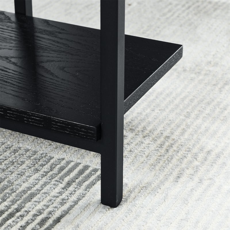 Black Double Pedestal Desk for Home Office - Bed Bath & Beyond - 38272618