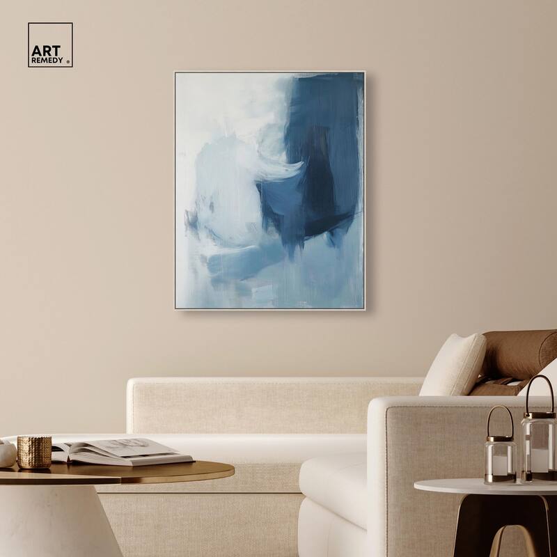 Glacial Reflections II Canvas by Art Remedy
