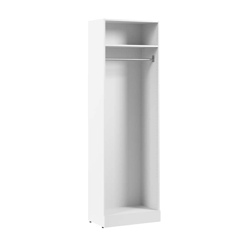 Bestar Florence 25W x 16D Hanging Closet System Tower with Shelf