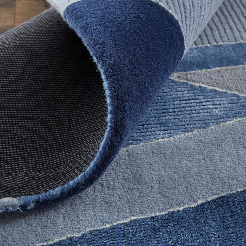Grand Bazaar Cutlor Hand Tufted Geometric Modern Area Rug