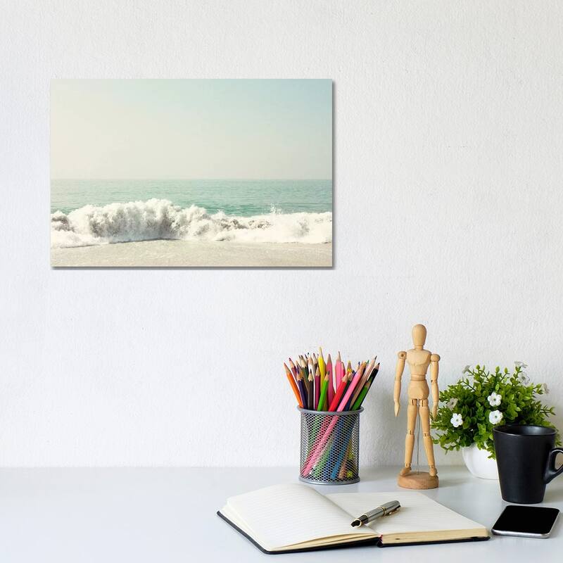 iCanvas "Soft Waves" by Caroline Mint Canvas Print - 8x12x0.75