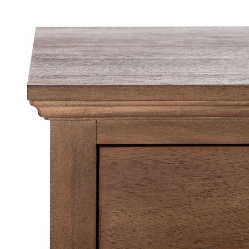 SAFAVIEH Couture Melkorka 1-Drawer Wood Nightstand