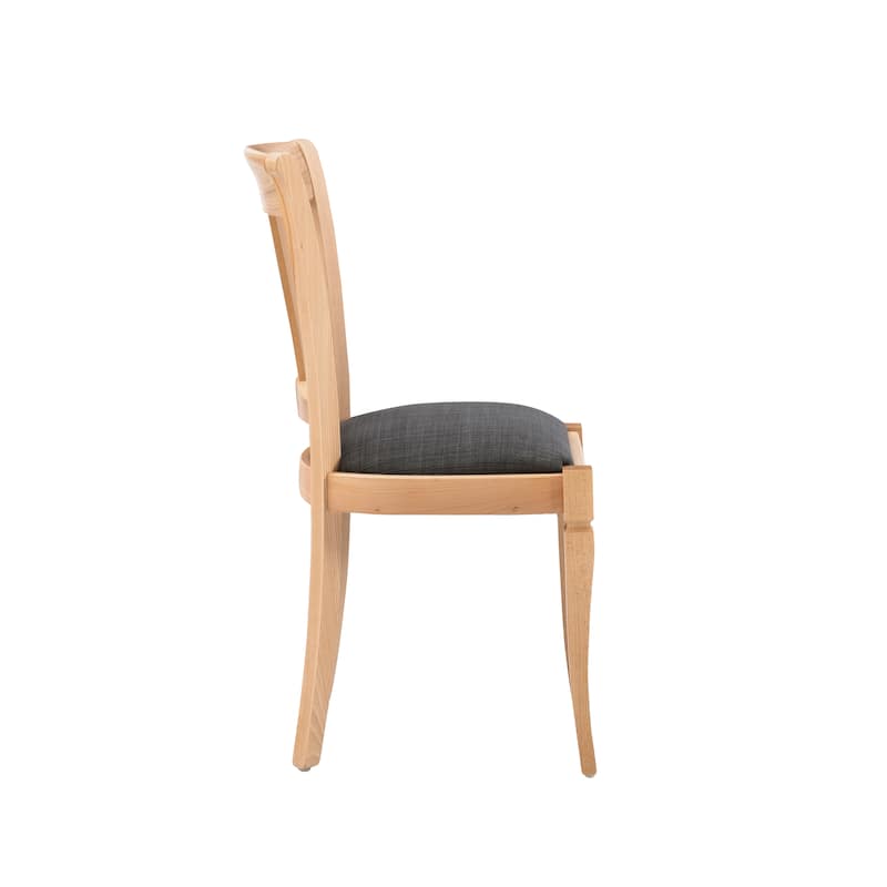 Keery Solid Wood Side Dining Chair (Set of 2)