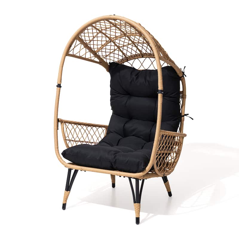 Outdoor Aluminum Dining Chairs Modern Stackable Armchairs