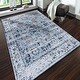 preview thumbnail 3 of 3, Blue Coastal Rug - 5 ' X 8' Rectangle