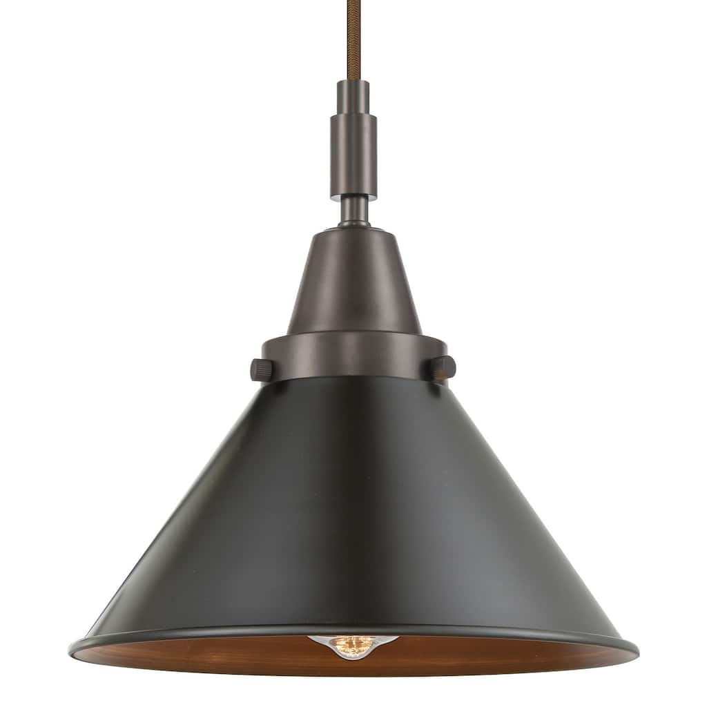 Innovations Lighting 447-1P-M10-OB Briarcliff 10" Wide Mini Pendant