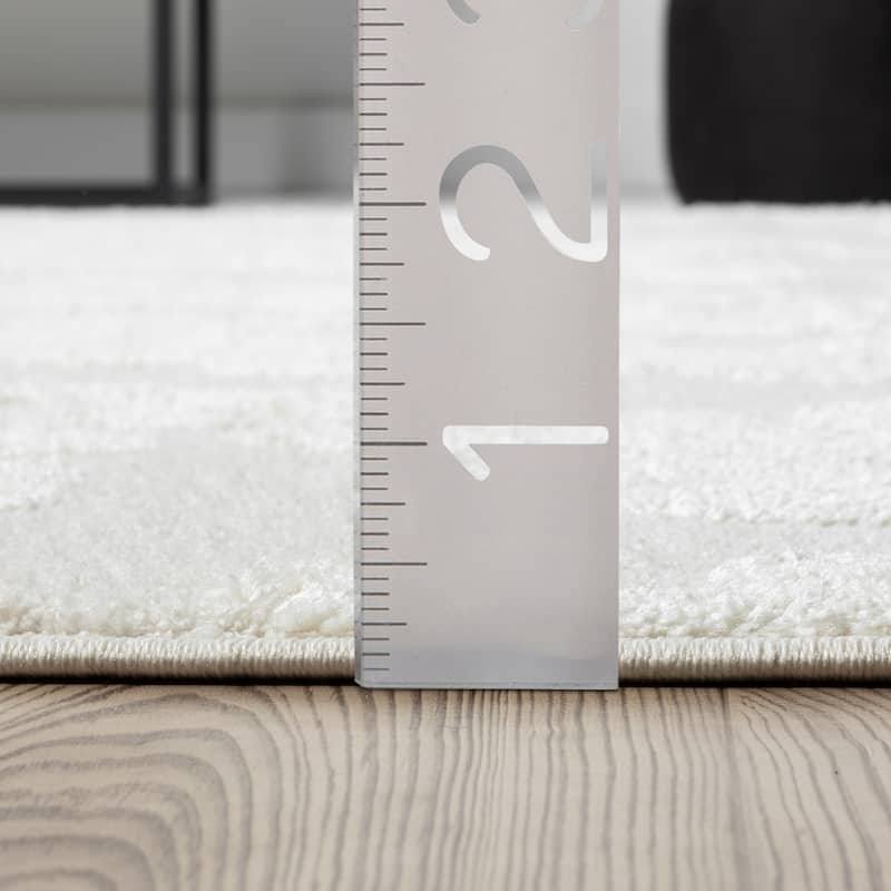 Abani Rugs Nomad Collection NOM100A Abstract Cream Area Rug