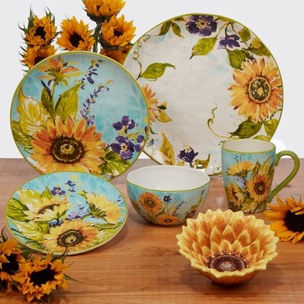 Sunflower Dinner Set 2024 www.alhudapk