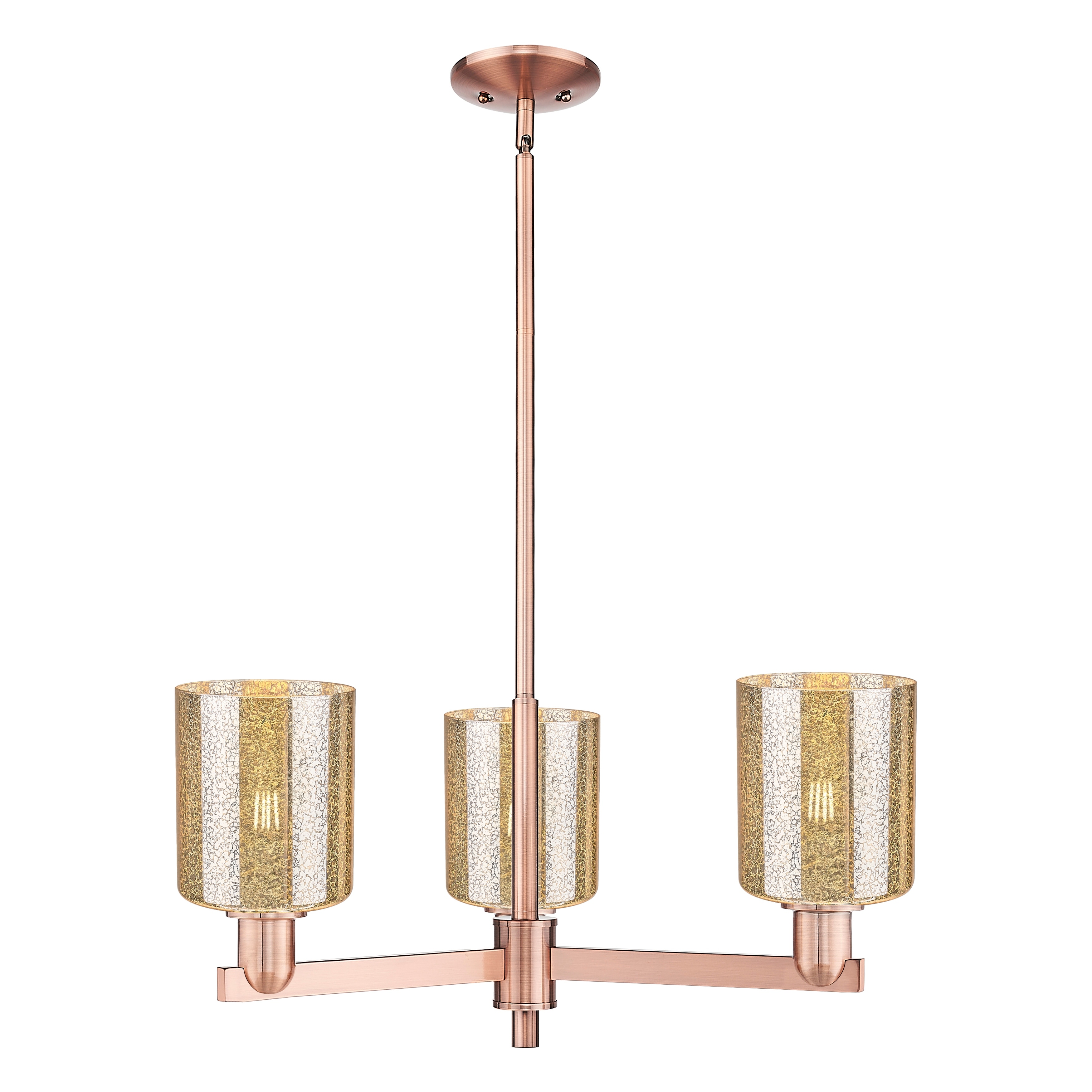 Innovations Lighting Endless Possibilities Arcadia - Cobbleskill - 3 Light 27" Stem Hung Chandelier