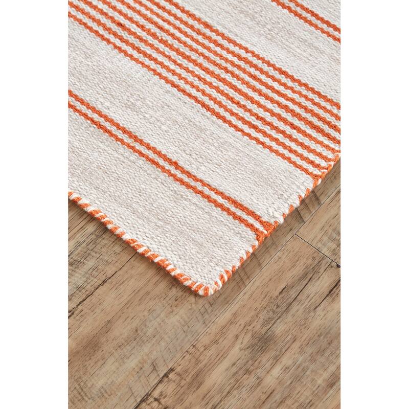 Feizy FZRG60516 Glennview Pass 5' x 8' Polyester Hand Woven Nautical