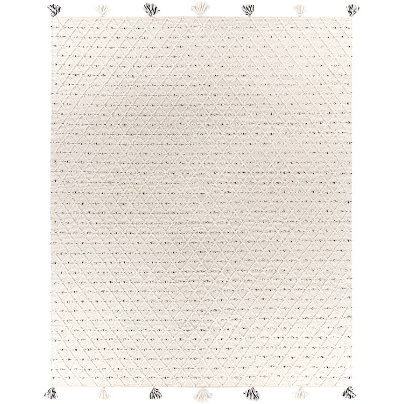 Leslawa Handmade Indoor / Outdoor Moroccan Area Rug