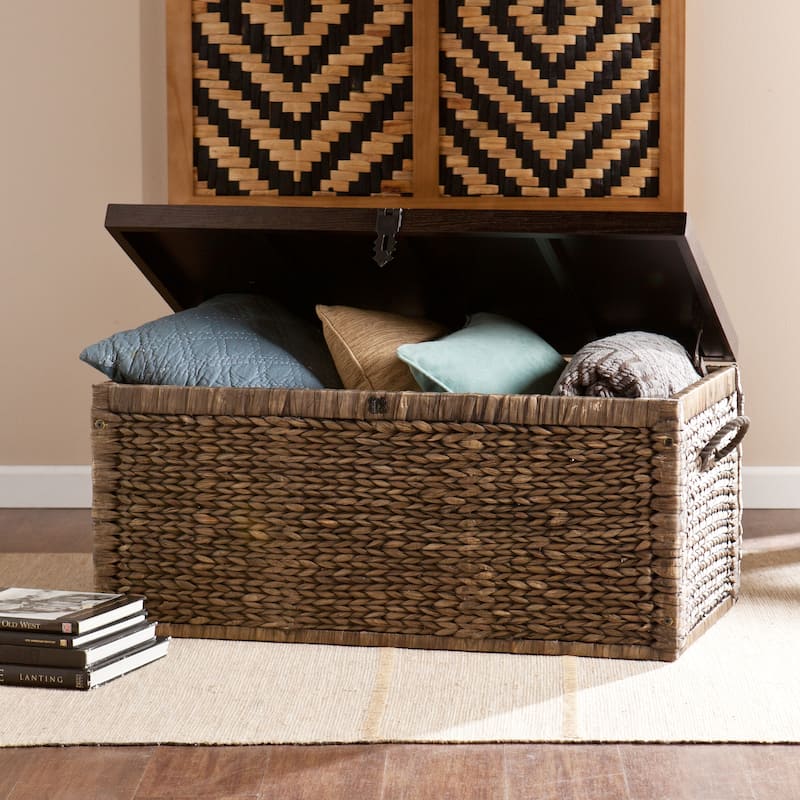 SEI Furniture Harrowell Storage Trunk - 38"W x 22"D x 18"H