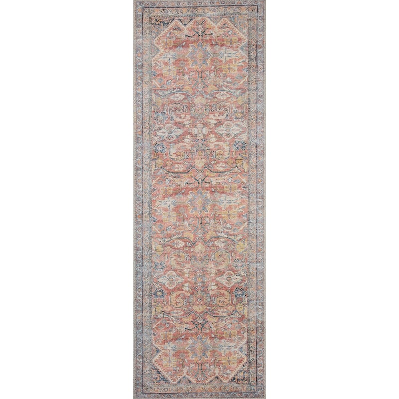 Alexander Home Bella Distressed Boho Area Rug - 2' 6" x 9' 6" - Runner