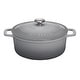 preview thumbnail 3 of 1, Chasseur French Enameled Cast Iron Round Dutch Oven, 4.2-quart