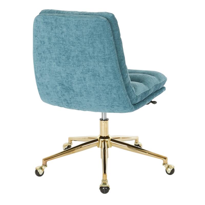 Legacy Swivel Office Chair in Faux Leather