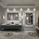 preview thumbnail 52 of 156, UL Certified Black Metal Framed LED Front Light and Backlit Anti-Fog Wall Bathroom/ Vanity Mirror