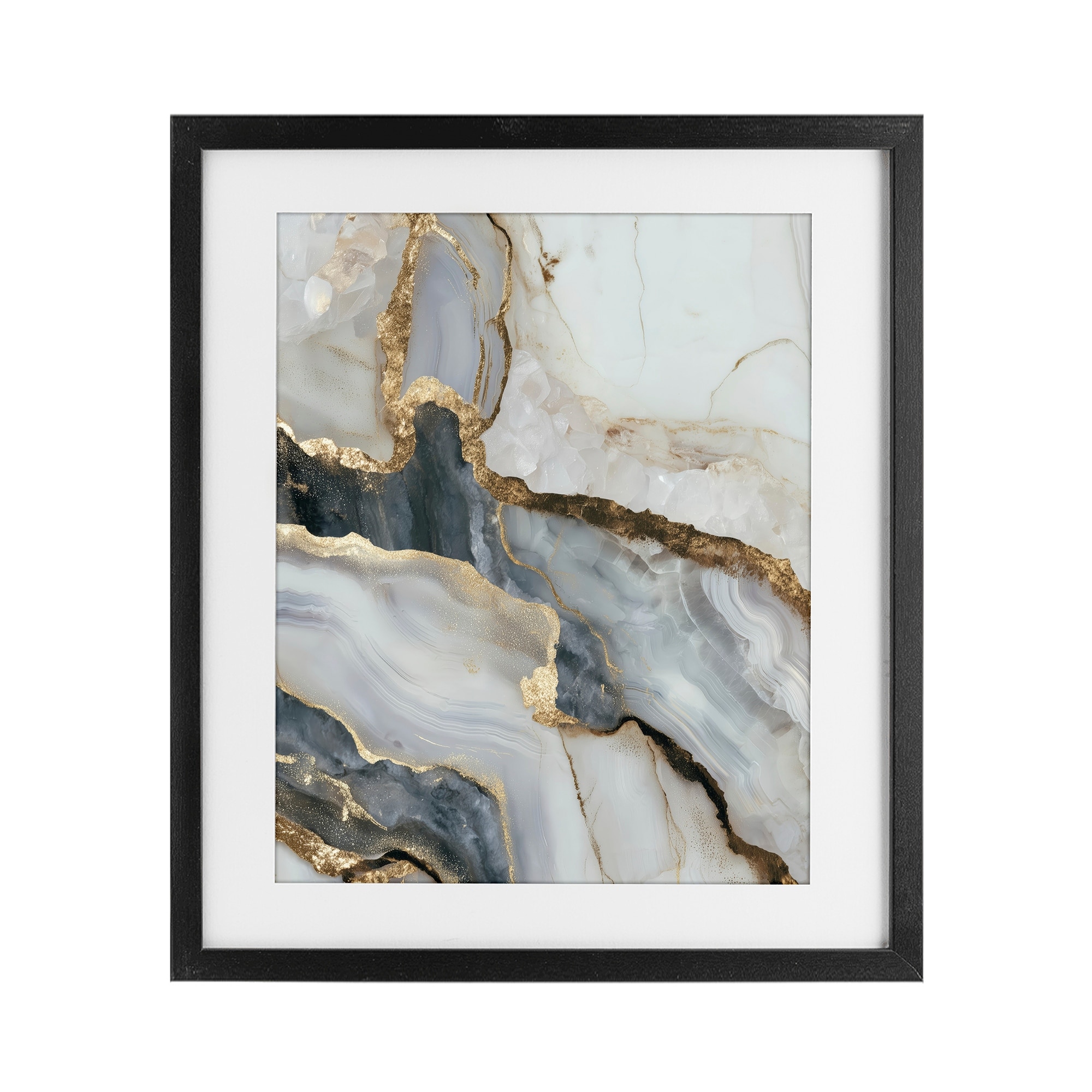 Stupell Elegant Touch of Gold Under Glass Framed Design By Svetlana Aleynikova