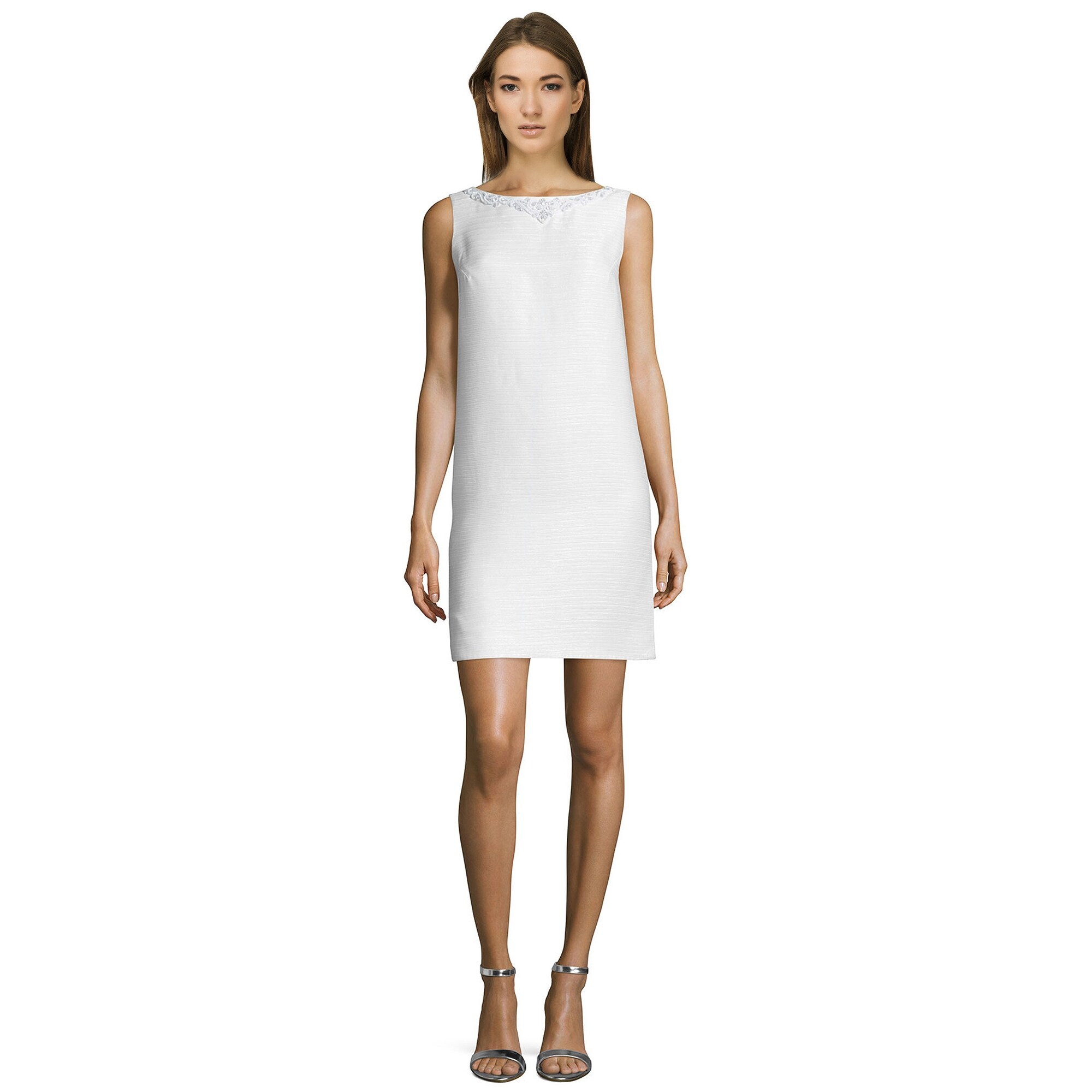 shift cocktail dress embellished