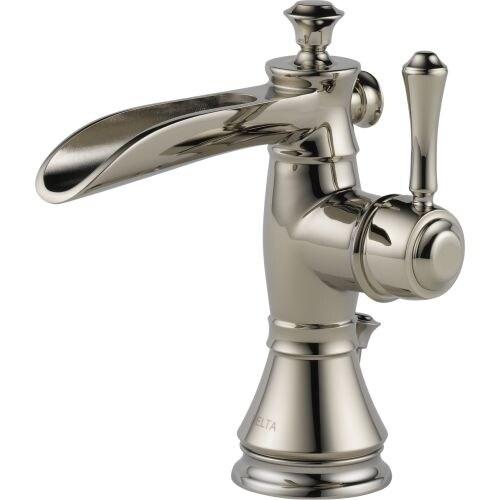 Delta 598lf Mpu Cidy Single Hole Waterfall Bathroom Faucet Delta 598lf Mpu Cidy Single Hole Waterfall Bathroom Faucet With Pop Up Drain Embly
