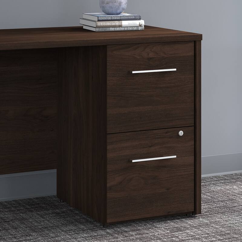 Office 500 16W 2 Drawer File Cabinet by Bush Business Furniture - Brown