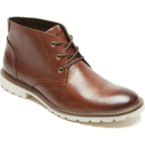 Men's leather sharp & ready chukkas clearance