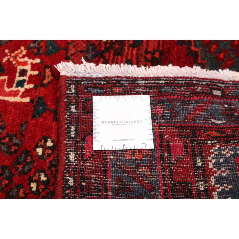 ECARPETGALLERY Hand-knotted Andelz Red Wool Rug - 3'6 x 6'7