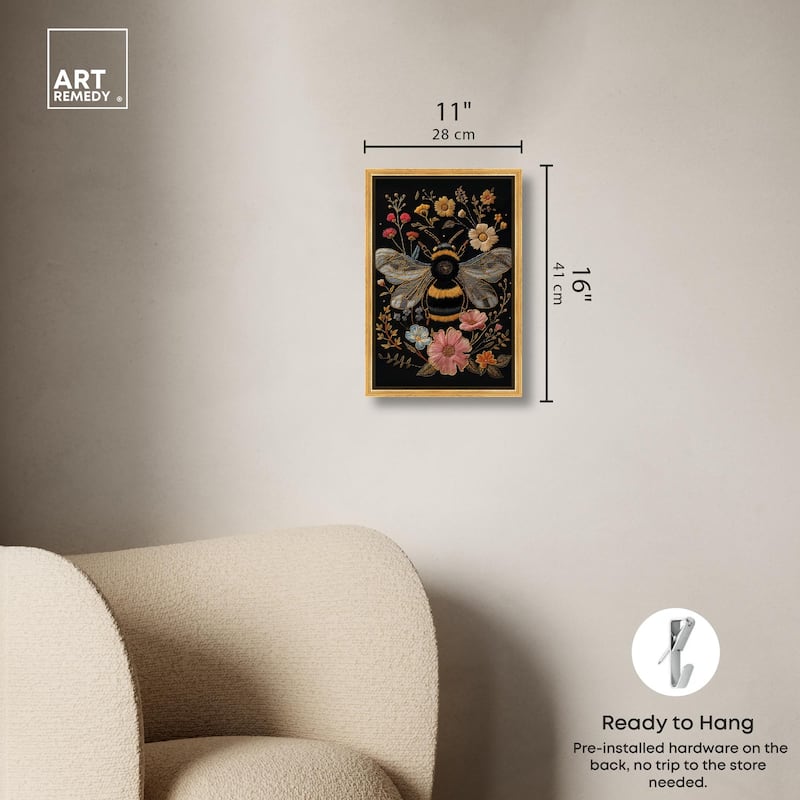 Honeyed Herald I Canvas by Art Remedy