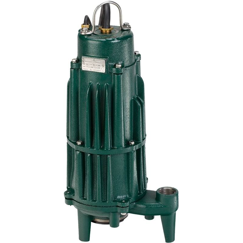 Zoeller 2 HP Auto Reversing Grinder Pump 230 Volt - Natural