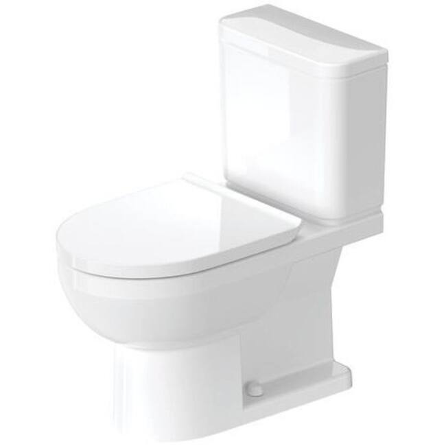 Duravit DuraStyle Basic Elongated Chair Height Toilet Bowl Only - Less
