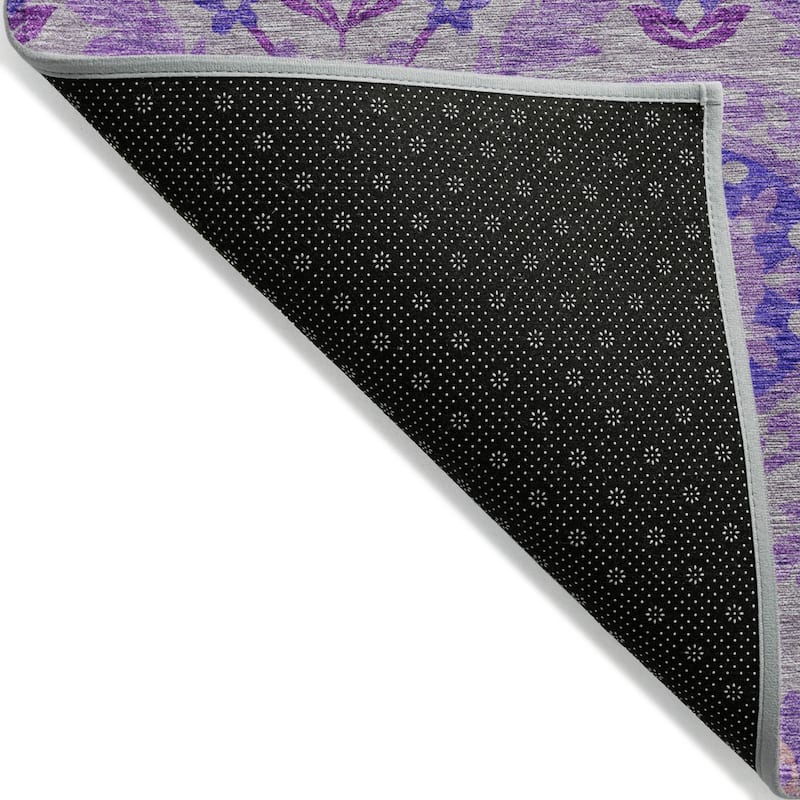 HomeRoots Floral Transitional Rectangle Outdoor Rug
