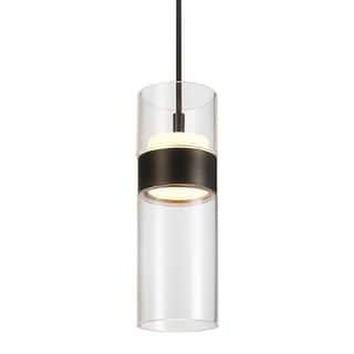 Globe Electric 91010464 4" Wide LED Mini Pendant with Clear Glass