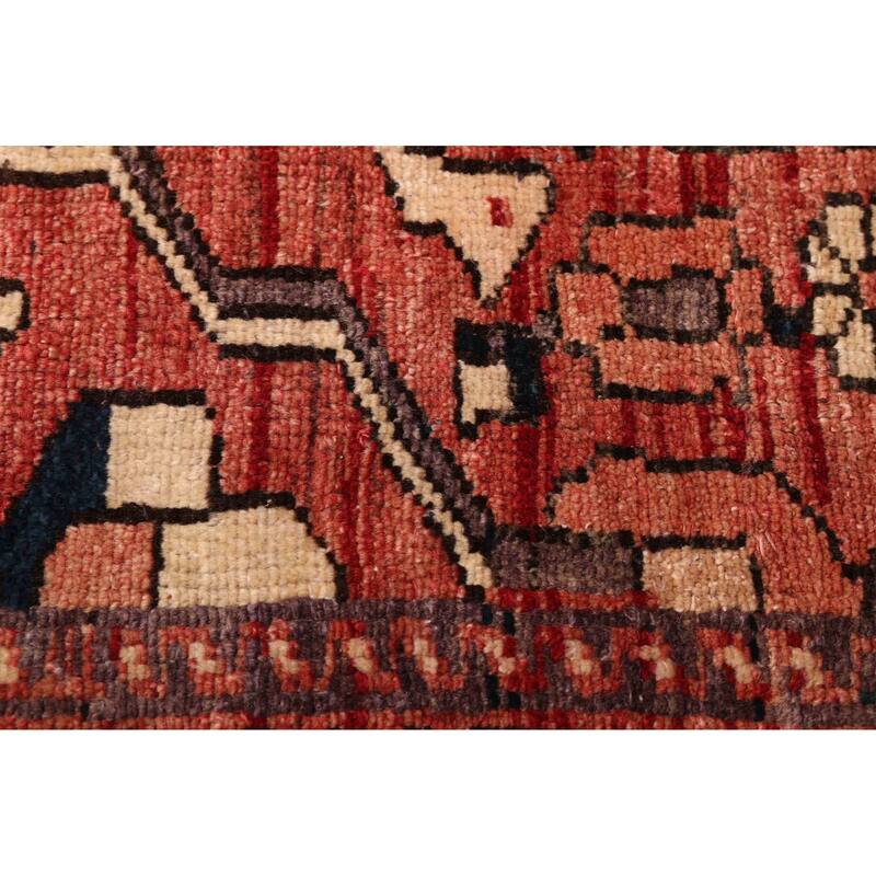 ECARPETGALLERY Hand-knotted Kayseri Vintage Copper Wool Rug - 6'3 x 9'6