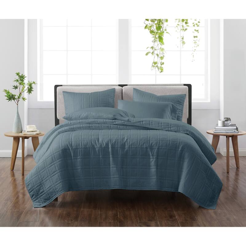 Cannon Heritage Solid 3 Piece Quilt Set
