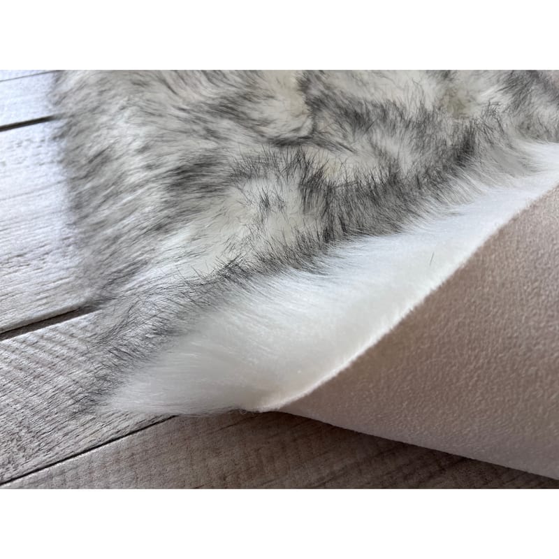 Ovella Home Premium Faux Buffalo Skin Shag Rug