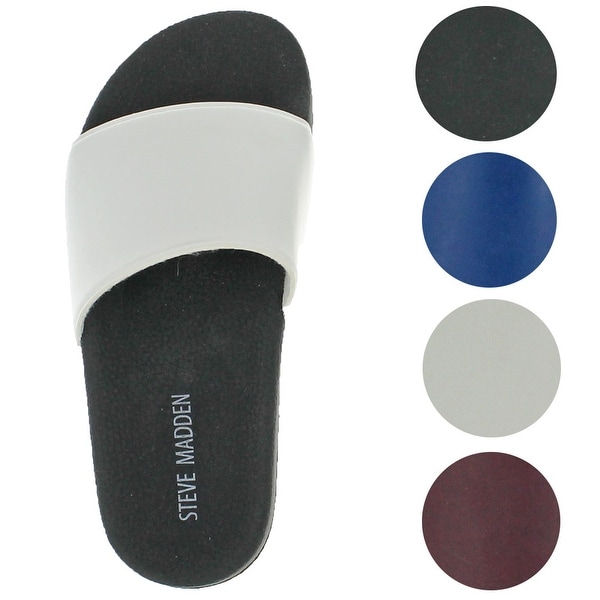 steve madden mens slides