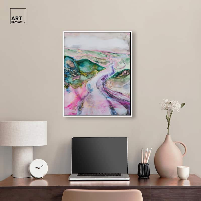 Noir Pulse II Canvas by Art Remedy