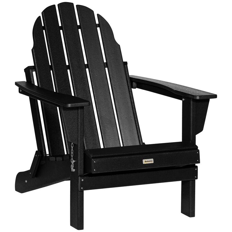 Outsunny Folding Adirondack Chair