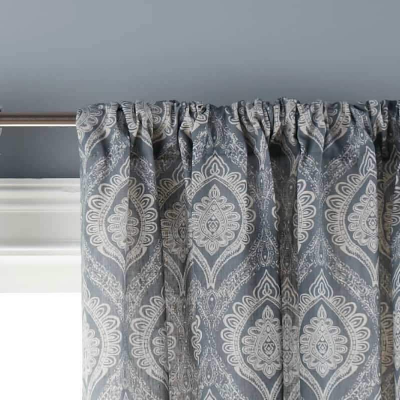Nanshing Naomi Sheer Rod Pocket Single Curtain Panel - 50 x 84"