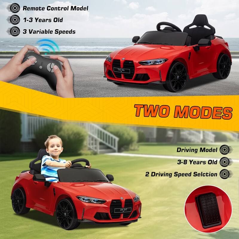 12v Kids ride on toy car Three speed adjustable 2.4G W/Parents Remote Control