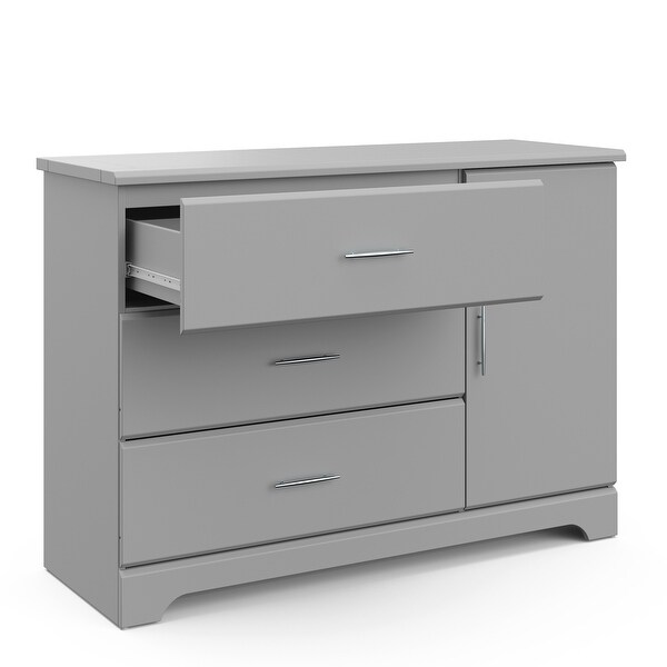 storkcraft black dresser