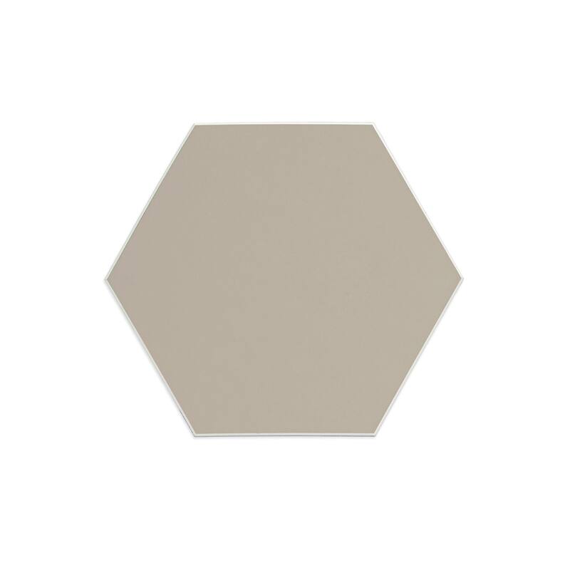 Hexagon Beige Peel and Stick Luxury Wall Tiles