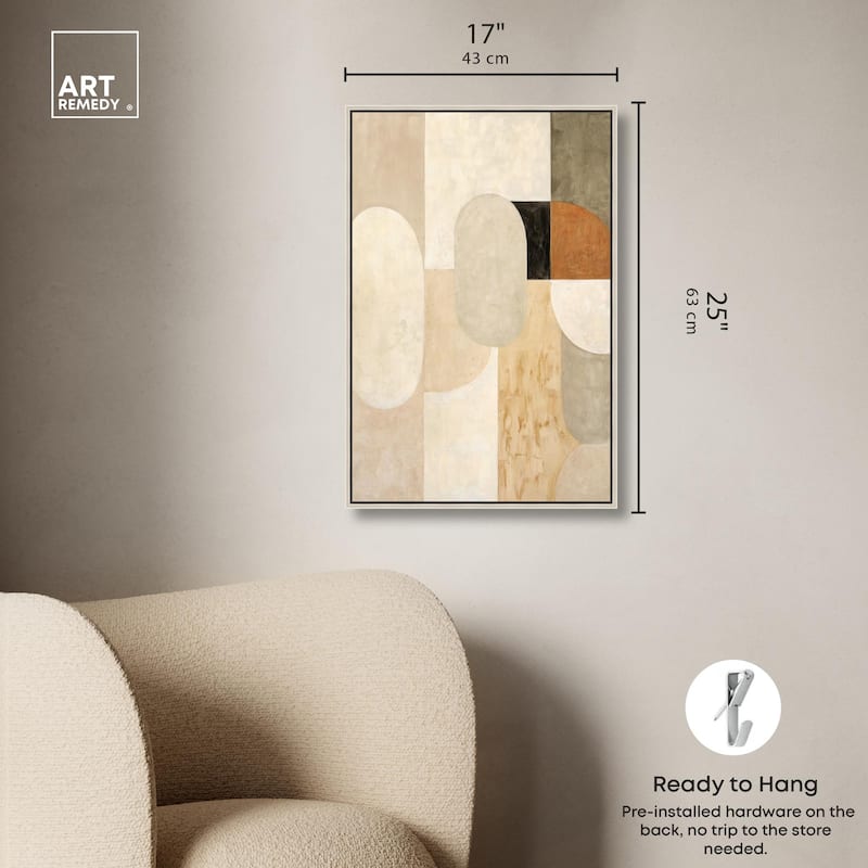 Overlapping Planes II Canvas by Art Remedy