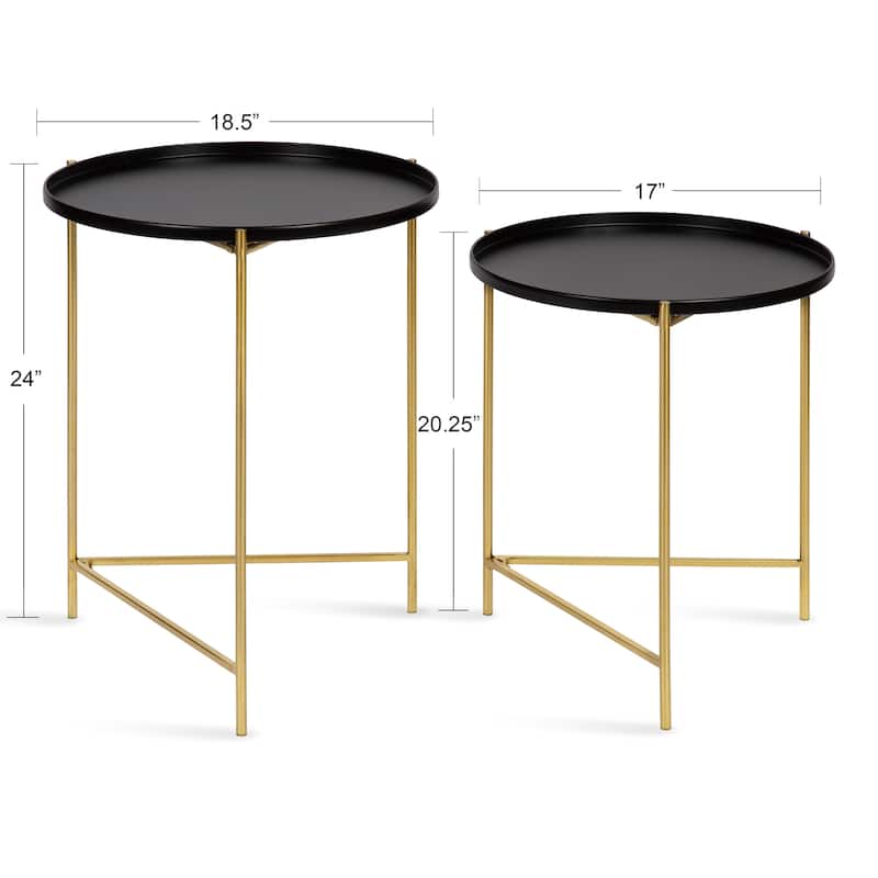 Kate and Laurel Ulani Nesting Tables (Set of 2)