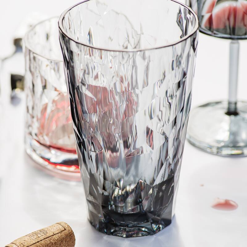 Superglass Smoke Gray Polycarbonate Tumbler