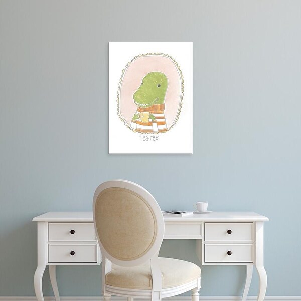 Easy Art Prints June Erica Vess's 'Caffeinated Cutie IV' Premium Canvas Art