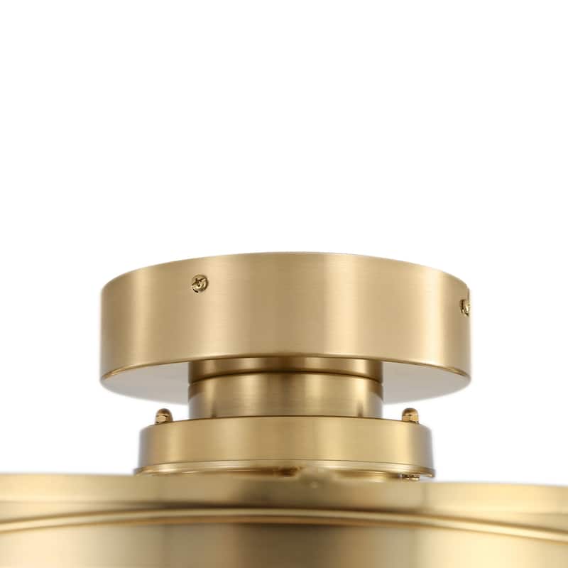 21-In LED Chandelier Ceiling Fan with Light Remote(3-blade)