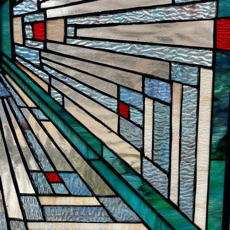 Mission Design Window Panel/ Suncatcher