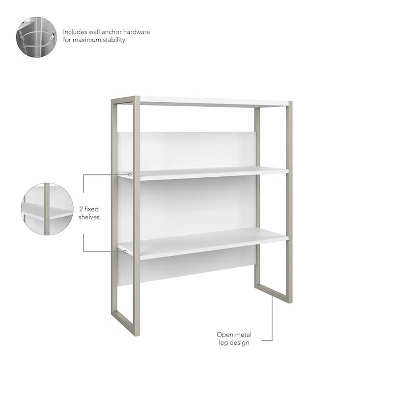 Hybrid 36W Bookcase Hutch by Bush Business Furniture